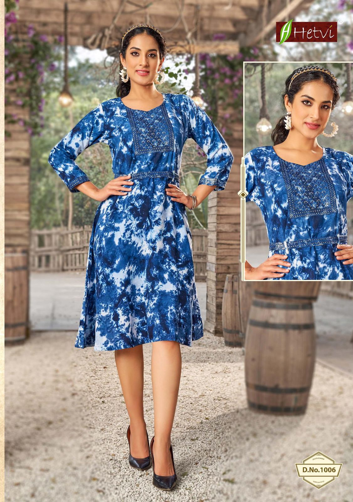 Manila By Hetvi 1001 To 1006 Series Printed Heavy Rayon Designer Kurtis  Wholesale Online
